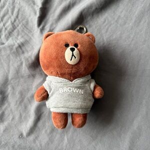 BROWN LINE FRIENDS KEYCHAIN